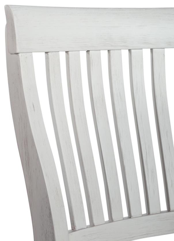 Liberty Furniture Allyson Park Charcoal/Wirebrushed White Counter Height Slat Back Chair-5