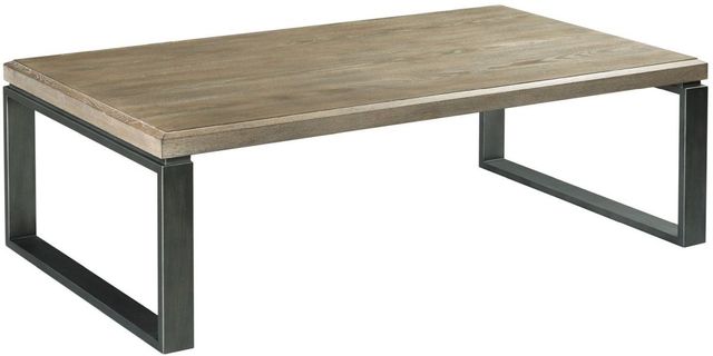 Hammary® Ridgeview Stone Grey Rectangular Coffee Table-0