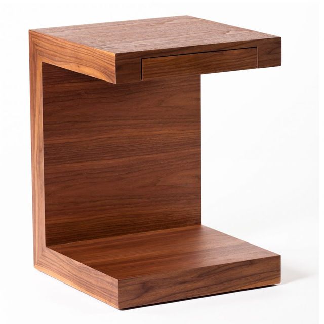 Moe's Home Collection Zio Walnut Sidetable
