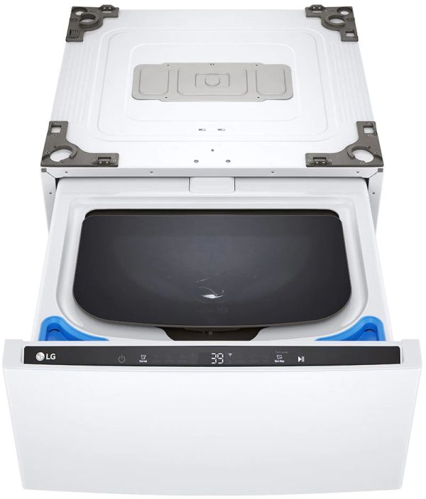 LG SideKick™ 1.0 Cu. Ft. White Pedestal Washer | Yale Appliance ...