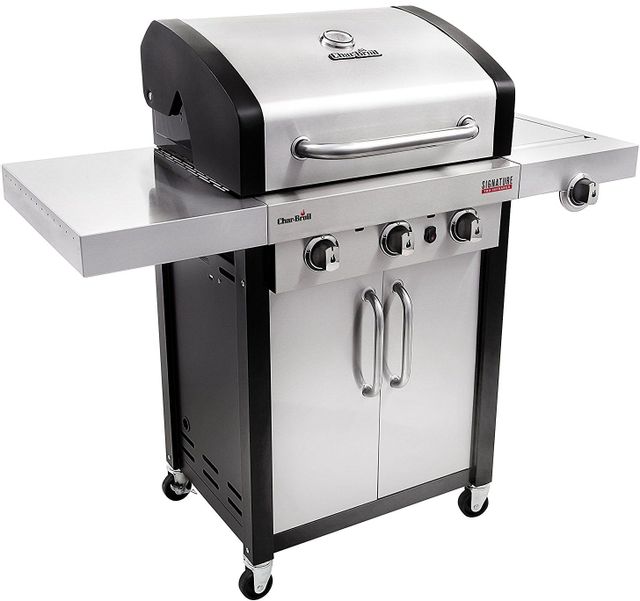 Char-Broil® Signature Series™ 51" Gas Grill-Black with Stainless Steel 3
