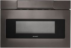 Sharp® 1.2 Cu. Ft. Black Stainless Steel Drawer™ Microwave-SMD2470AH