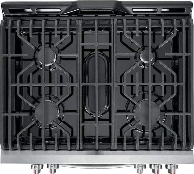 Frigidaire Gallery® 30" Stainless Steel Freestanding Gas Range with Air Fry 41