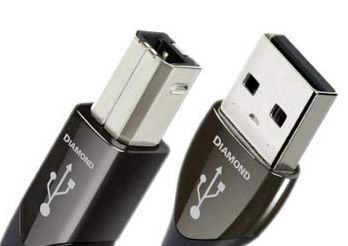 AudioQuest® Diamond 0.75 m USB A to B Cable 1