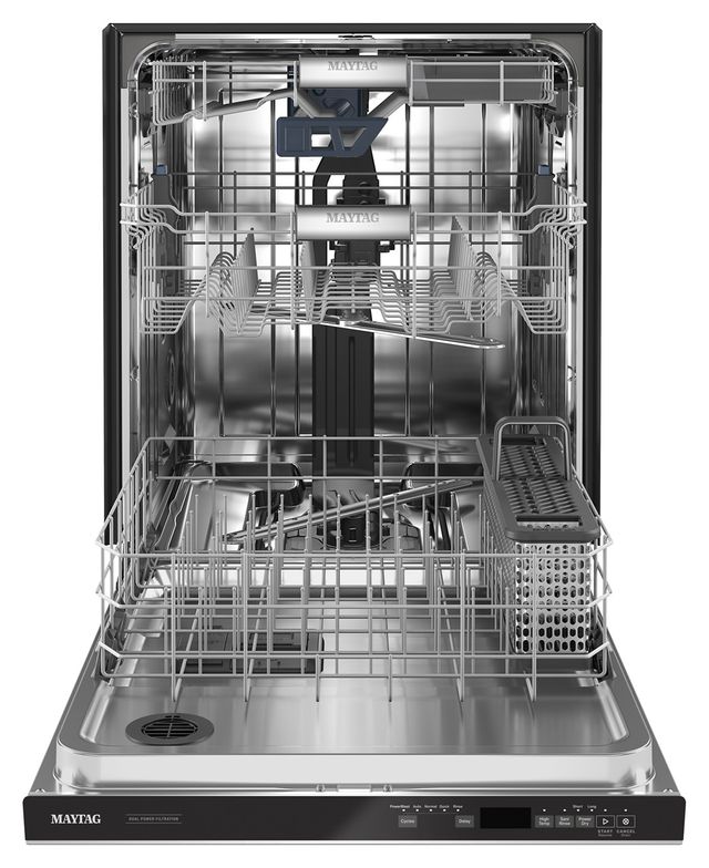 Maytag® 24" Fingerprint Resistant Stainless Steel Built In Dishwasher 2