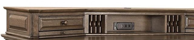 Aspenhome® Arcadia Truffle 72" Credenza Desk-2