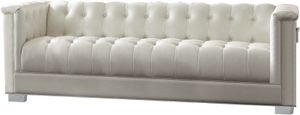 Coaster® Chaviano Pearl White Sofa