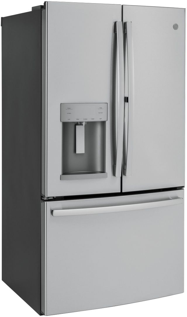 GE® 27.8 Cu. Ft. Stainless Steel French Door Refrigerator-GFD28GYNFS-1