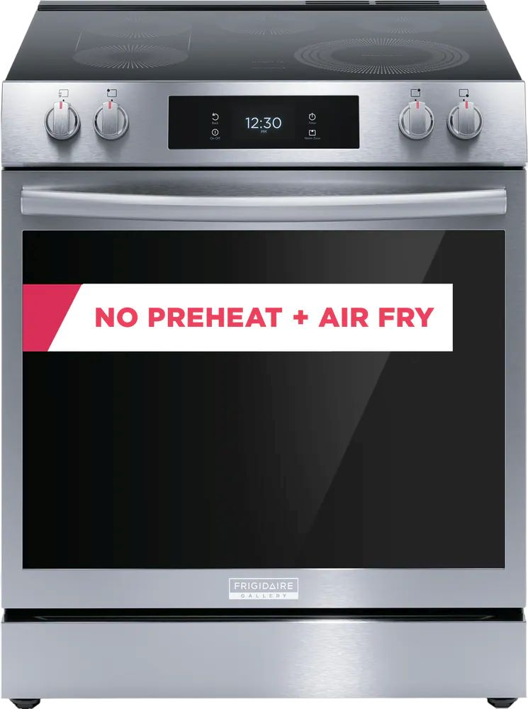 Frigidaire electric stove with deals air fryer