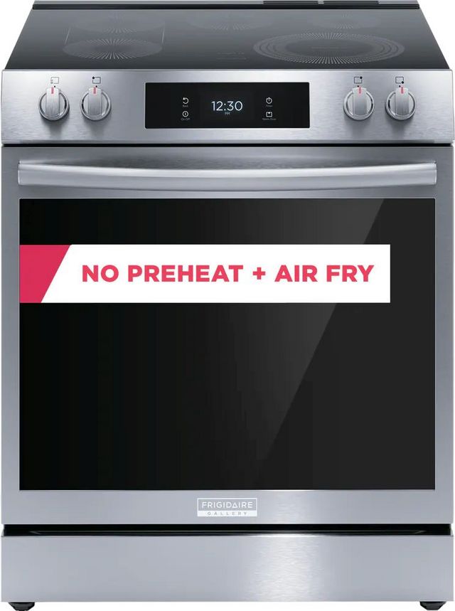 Frigidaire Gallery® 30" Smudge-Proof® Stainless Steel Freestanding Electric Range-0
