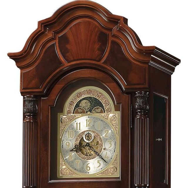 Howard Miller® Winterhalder II Windsor Cherry Grandfather Clock 1