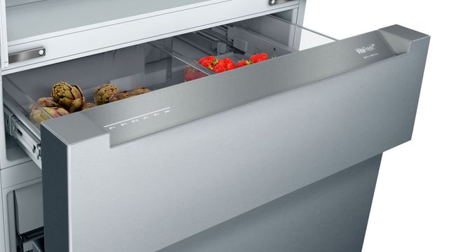 Réfrigérateur à portes françaises à profondeur de comptoir de 36 po Bosch® de 21,0 pi³ - Acier inoxydable 9
