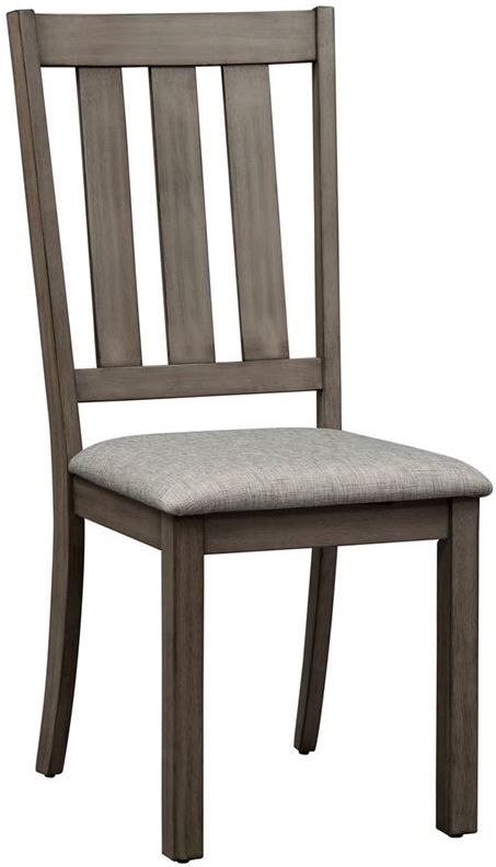 Liberty Furniture Tanners Creek Greystone Slat Back Side Chair 3