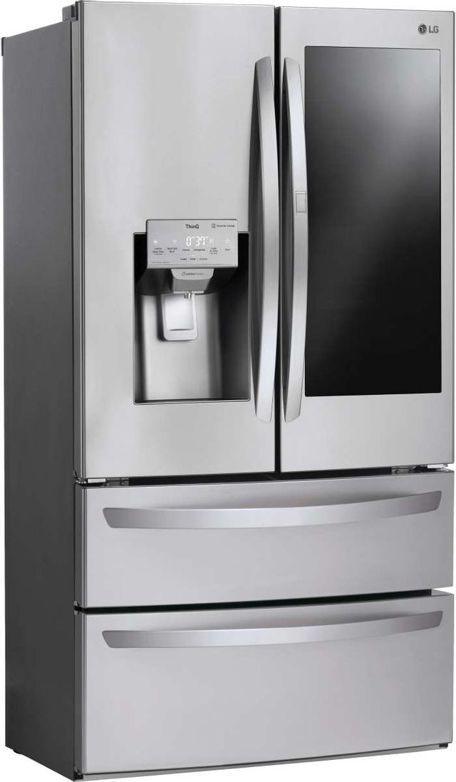 LG 27.6 Cu. Ft. PrintProof™ Stainless Steel French Door Refrigerator 2