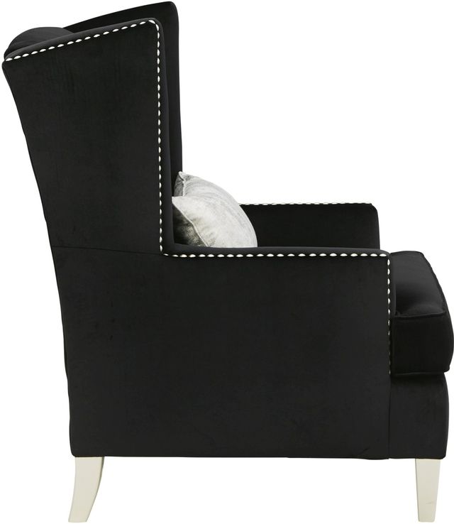 Signature Design by Ashley® Harriotte Black Accent Chair-2