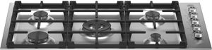 Bertazzoni Professional Series 36" Stainless Steel Drop-in Natural Gas Cooktop