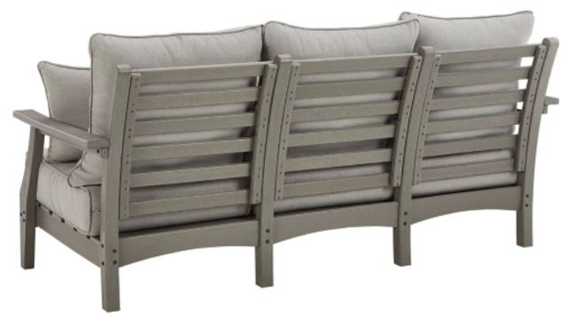 Signature Design by Ashley® Visola Gray Sofa with Cushion-3