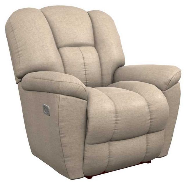 La Z Boy® Maverick Sand Power Rocking Recliner With Headrest And Lumbar Alton Refrigeration 6980