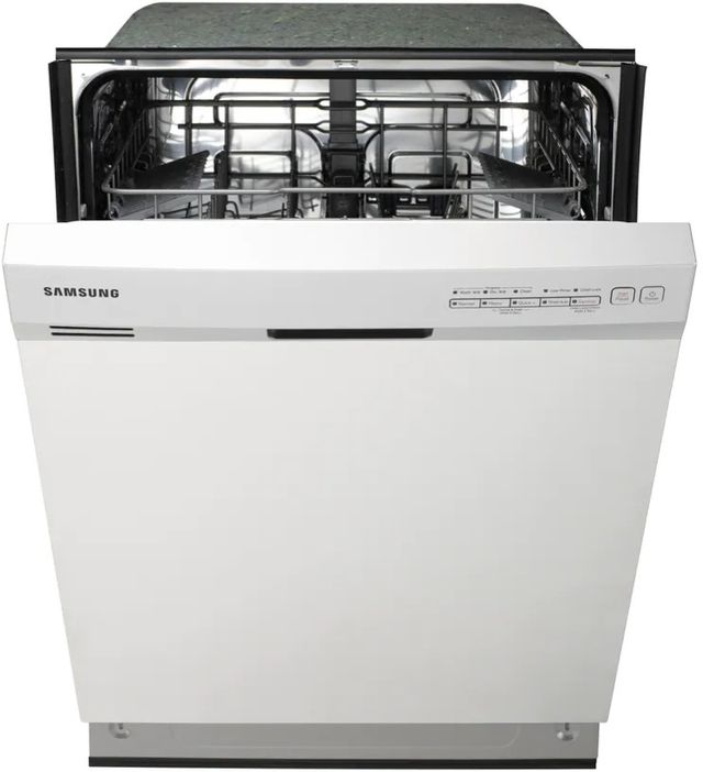 Samsung 24" White Front Control Built In Dishwasher 1