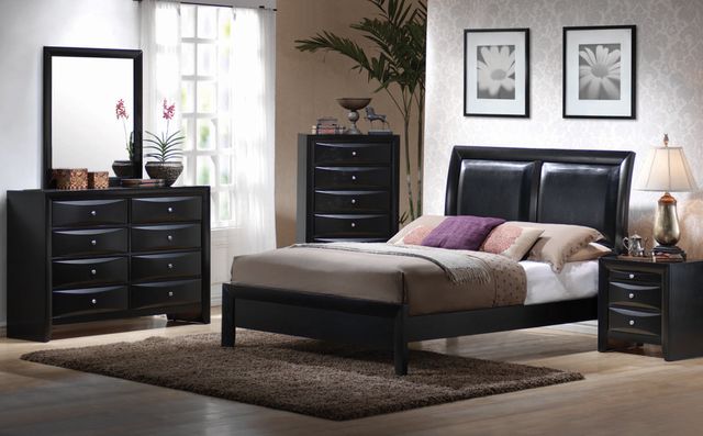 Coaster® Briana 5-Piece Black California King Bedroom Set | Jarons ...