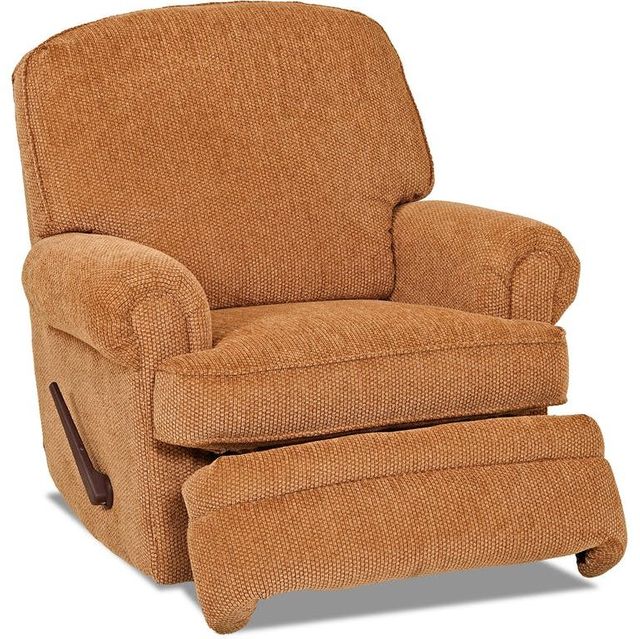 Klaussner® Stanley Handle Rocking Reclining Chair-1