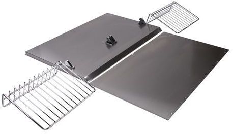 Whirlpool® 30" Stainless Steel Backguard with Shelf