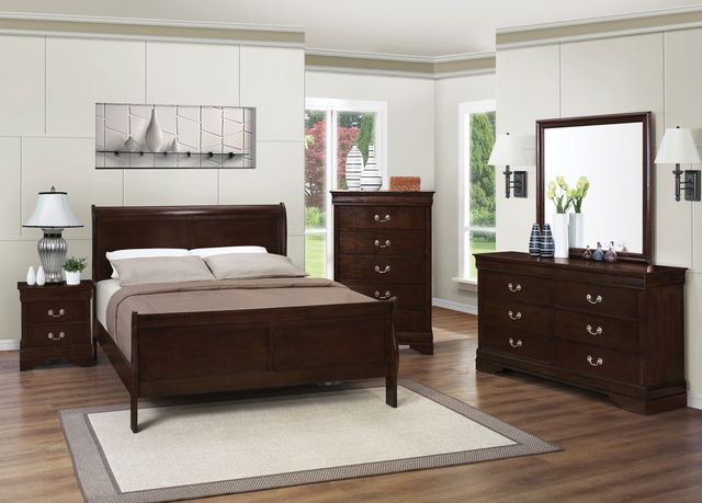 Coaster® Louis Philippe 4-Piece Cappuccino Full Bedroom Collection 0