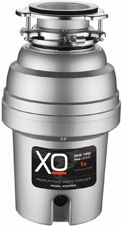 XO 1 HP Continuous Feed Stainless Steel Food Waste Disposer