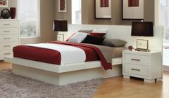 Coaster® Jessica 4-Piece White Queen Bedroom Set