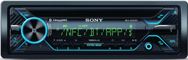 Sony MEX-GS820BT High-Power GS Series Bluetooth CD Receiver