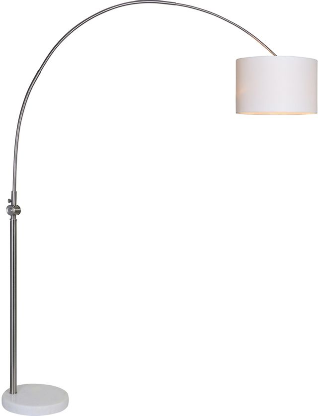 Renwil® Cassell Brushed Nickel Floor Lamp