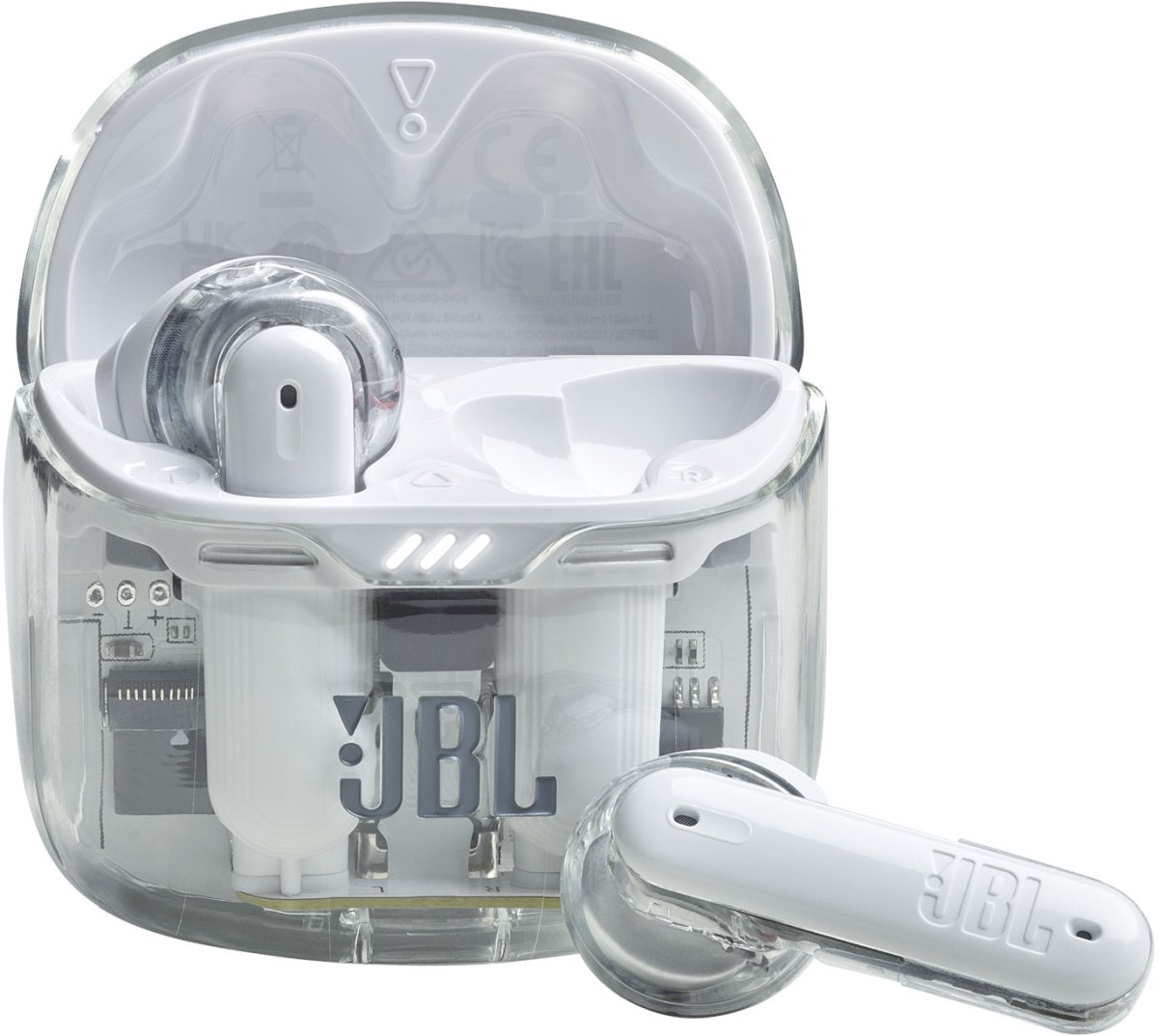 JBL® Tune Flex Ghost White Wireless Noise Cancelling Earbud