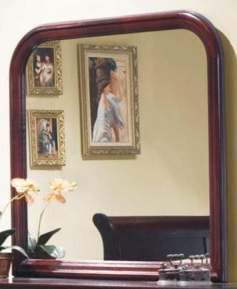 Coaster® Louis Philippe 4 Piece Red Brown Queen Sleigh Bedroom Set 19