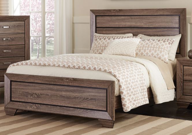 Coaster® Kauffman Washed Taupe Easter King Bed