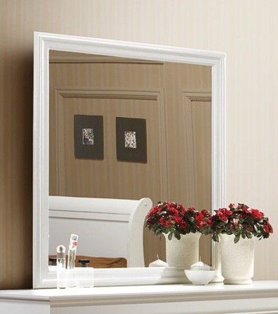 Coaster® Louis Philippe 4 Piece White Full Sleigh Bedroom Set 4