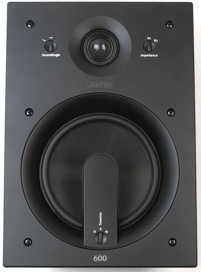 Jamo® 600 Series 6.5" White In-Wall Speaker