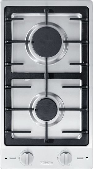 Miele 11" Stainless Steel Natural Gas Cooktop 