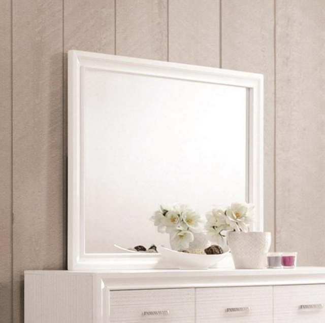 Coaster® Miranda White Dresser Mirror 1