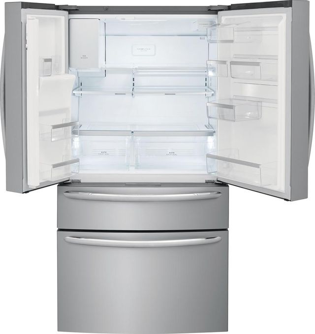 Réfrigérateur à portes françaises à profondeur de comptoir de 36 po Frigidaire Gallery® de 21,8 pi³ - Acier inoxydable 1