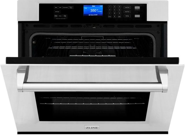 ZLINE 30" DuraSnow® Stainless Steel Electric Built In Single Wall Oven 3