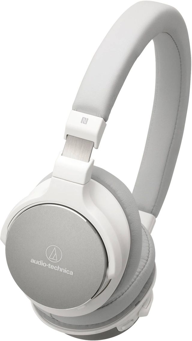 Audio-Technica® White Wireless On-Ear High-Resolution Headphones