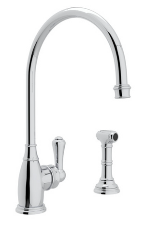 Faucet Sidespray Rinse, Polished Chrome