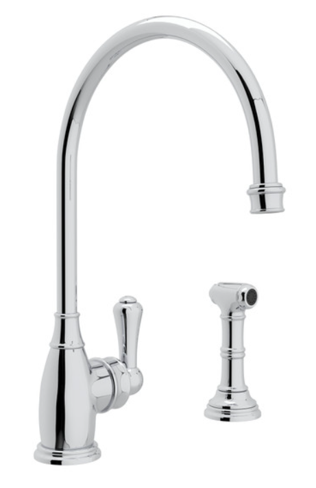 Faucet Sidespray Rinse, Polished Chrome-0