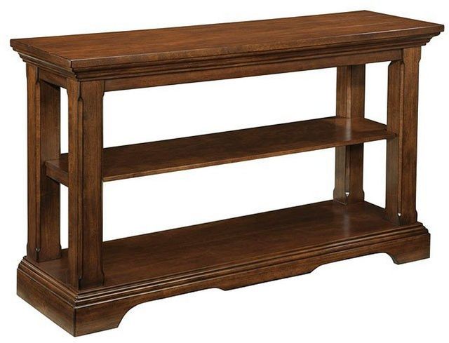 Signature Design by Ashley® Gaylon Burnished Brown Sofa Table 0
