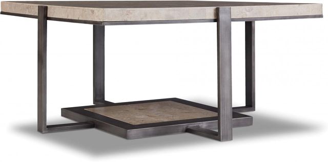 Hooker® Furniture 5533-80 Gray Living Room Square Cocktail Table 0