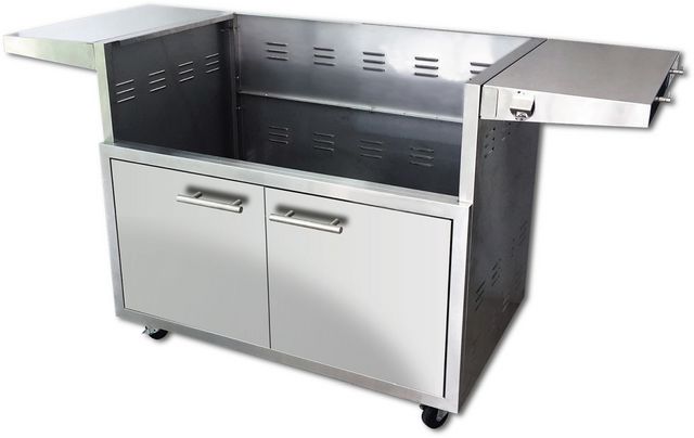 XO 67" Stainless Steel Outdoor Grill Cart-0