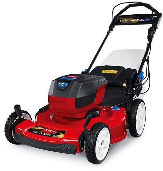Toro® Smartstow® Personal Pace® 22" Electric Battery High Wheel Mower 1