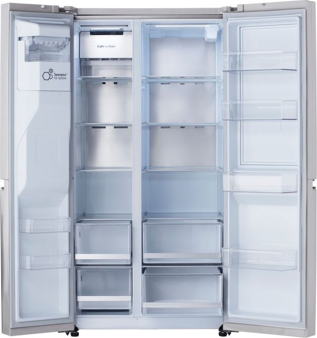 LG 27.1 Cu. Ft. PrintProof™ Stainless Steel Side-by-Side Refrigerator-1