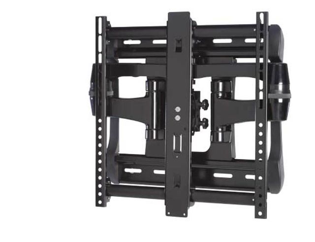 Sanus® HDpro™ Series Black All-Weather Full-Motion Wall Mount 4