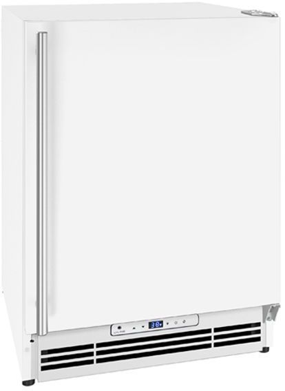 U-Line® 2.1 Cu. Ft. White Under The Counter Refrigerator-0